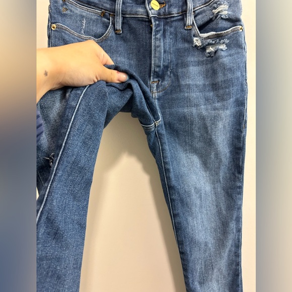 🍁Frame Le High Skinny Jean Ankle Cut - Picture 5 of 10